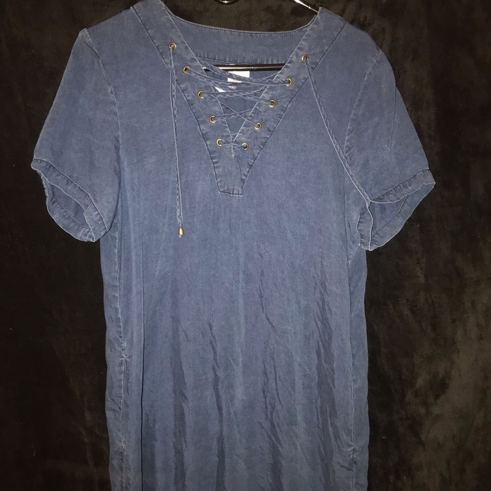 Denim dress